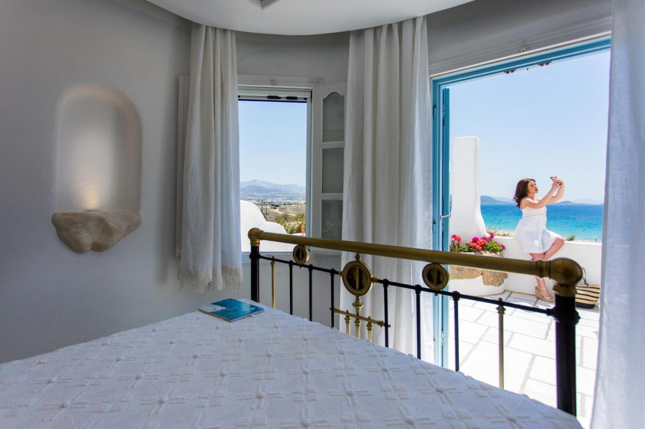 Naxian Riviera Exclusive Seafront Suites, Junior Suite Ájos Prokópios Eksteriør bilde