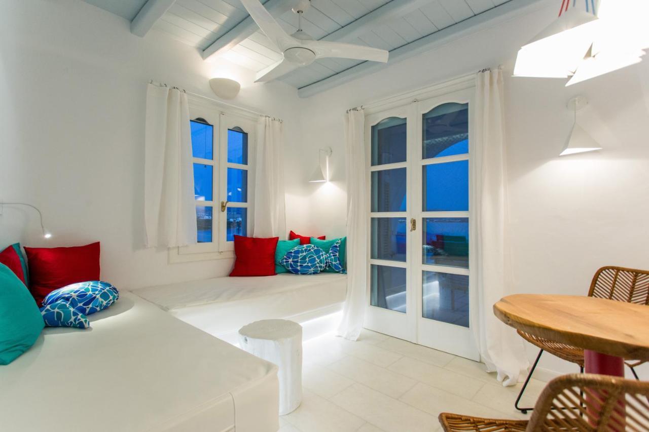 Naxian Riviera Exclusive Seafront Suites, Junior Suite Ájos Prokópios Eksteriør bilde