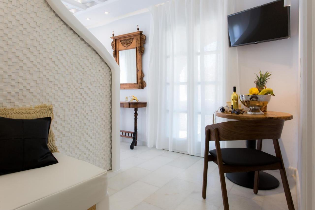 Naxian Riviera Exclusive Seafront Suites, Junior Suite Ájos Prokópios Eksteriør bilde
