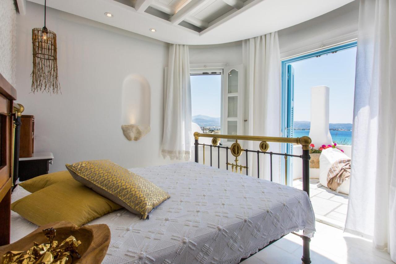 Naxian Riviera Exclusive Seafront Suites, Junior Suite Ájos Prokópios Eksteriør bilde