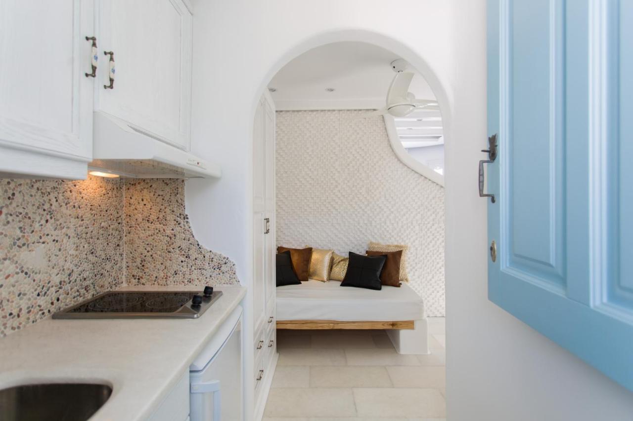 Naxian Riviera Exclusive Seafront Suites, Junior Suite Ájos Prokópios Eksteriør bilde