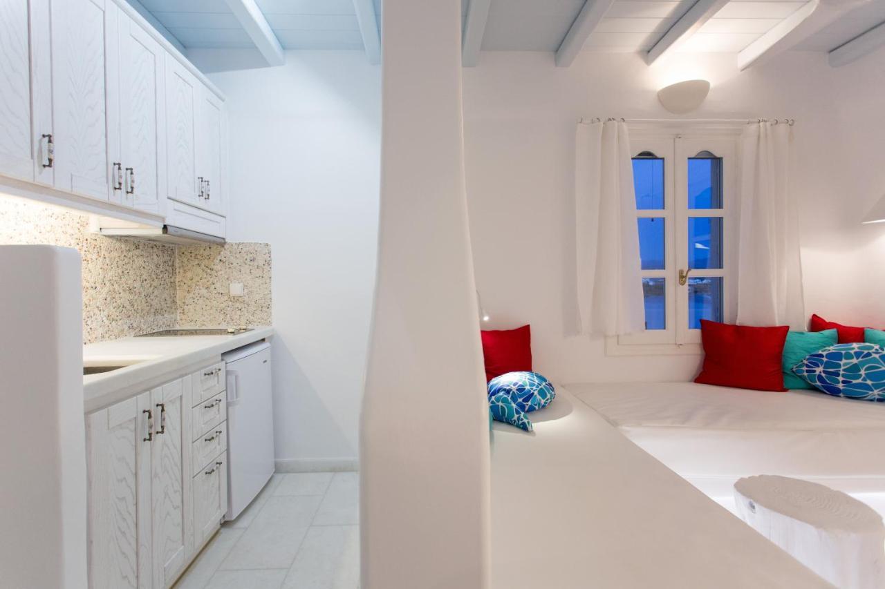 Naxian Riviera Exclusive Seafront Suites, Junior Suite Ájos Prokópios Eksteriør bilde