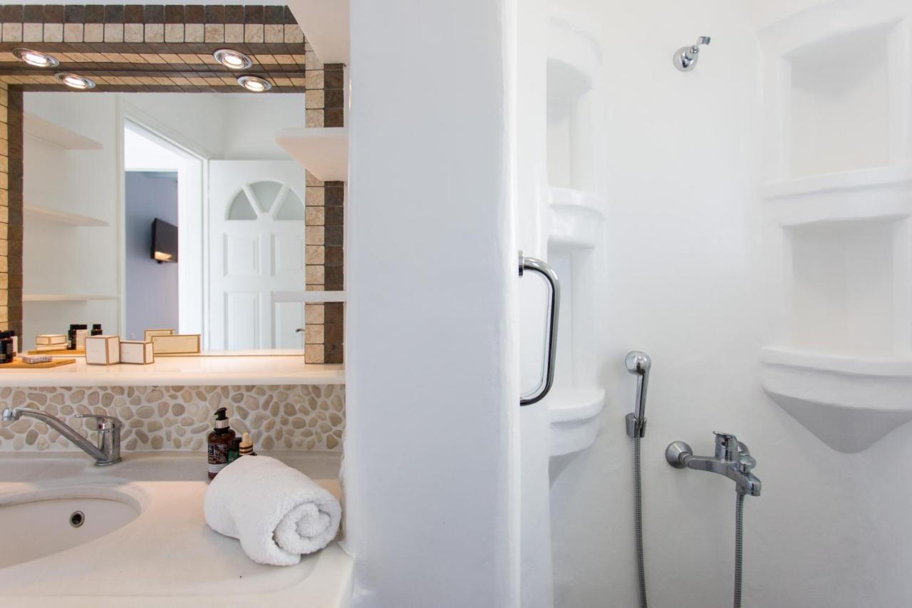 Naxian Riviera Exclusive Seafront Suites, Junior Suite Ájos Prokópios Eksteriør bilde